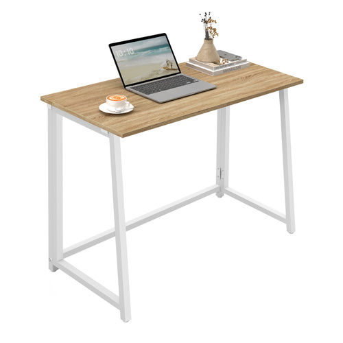Biurko Komputerowe MAX 1.0 - sonoma / nogi białe