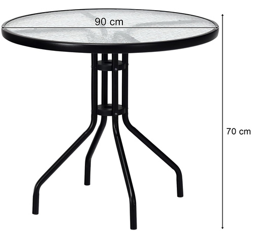 Stół ISLAND Okrągły 90cm