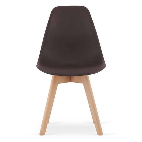 Krzesło KITO kawa / nogi naturalne x 4