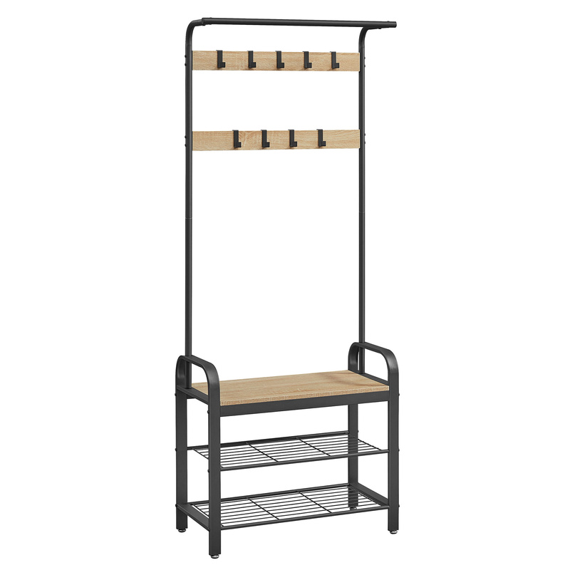 Wieszak Stojak na Ubrania - sonoma - HSR040B11