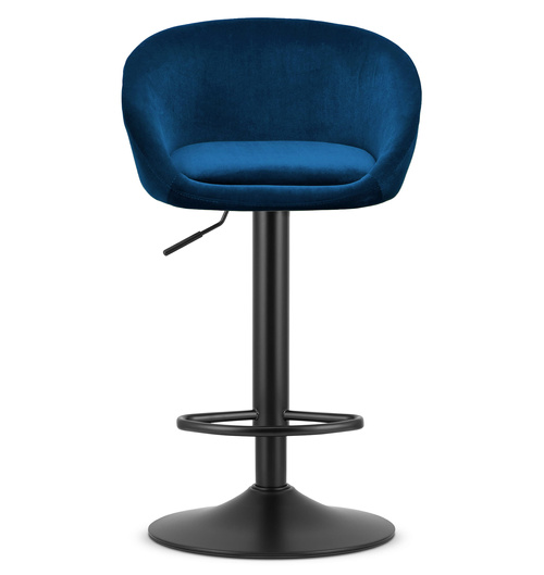 Hoker EAST - aksamit granatowy / baza czarna x 2