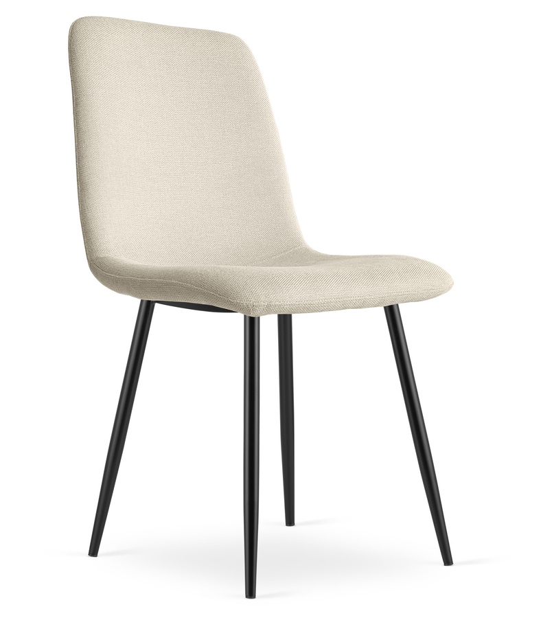 Krzesło RIFT - beż / nogi kolor czarny x 1