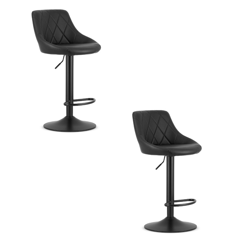 Hoker KAST - ekoskóra czarny / baza czarna x 2